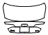 2016 Audi A8 L Trunk Lid Kit - PPF