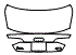 2017 Audi A8 L 4.0 TFSI Sport Trunk Lid Kit - PPF