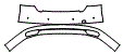 2015 Audi A8 Rear Bumper Kit - PPF