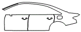 2020 Audi A8L (Canada) Rear Fender and Door Kit - PPF