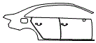 2015 Audi A3 Door and Rear Fender Kit - PPF