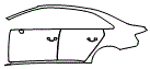 2020 Audi RS3 Door and Rear Fender Kit - PPF