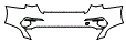 2021 Audi A3 Komfort Rear Bumper Kit - PPF