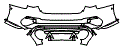 2022 Audi RS3 Rear Bumper Kit - PPF