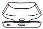 2022 Audi SQ7 Trunk Lid Kit - PPF