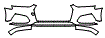 2019 Audi A5 Coupe Base Bumper Kit - PPF