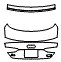 2025 AUDI A5 (PREVIOUS GENERATION) SPORTBACK TECHNIK Trunk Lid Kit