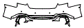 2025 Audi RS5 Sportback Rear Bumper Kit - PPF