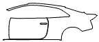 2017 Audi A5 Sport Coupe Door and Rear Fender Kit - PPF