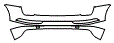2020 Audi Q5 Rear Bumper Kit - PPF