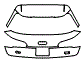 2018 Audi Q5 S-Line Trunk Lid Kit - PPF