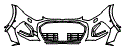 2022 Audi Q5 SUV Base Bumper Kit - PPF