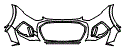 2023 Audi Q5 Sportback Bumper Kit - PPF