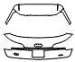 2025 Audi Q5 (Previous Generation) PHEV Premium Trunk Lid Kit - PPF