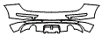 2013 Audi Q5 Rear Bumper Kit - PPF