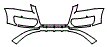 2011 Audi Q5 Base Bumper Kit - PPF