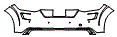 2020 Audi TT Rear Bumper Kit - PPF