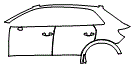 2024 Audi Q3 Door and Rear Fender Kit - PPF