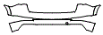 2024 Audi Q3 Rear Bumper Kit - PPF