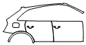 2016 Audi Q3 Door and Rear Fender Kit - PPF