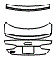 2025 Audi RS5 Sportback Trunk Lid Kit - PPF