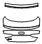 2025 AUDI RS5 SPORTBACK  Trunk Lid Kit