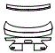 2013 Audi A7 Base Trunk Lid Kit - PPF