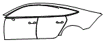 2025 Audi A7 Prestige Door and Rear Fender Kit - PPF