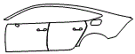 2024 Audi S7 Door and Rear Fender Kit - PPF
