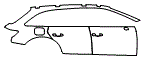 2024 Audi A4 allroad Door and Rear Fender Kit - PPF