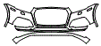 2020 Audi Q5 S-Line Bumper Kit - PPF