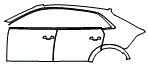 2020 Audi Q8 S-Line Door and Rear Fender Kit - PPF