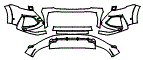 2024 Audi RS Q8 Bumper Kit - PPF
