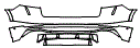 2024 Audi RS Q8 Rear Bumper Kit - PPF