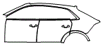 2021 Audi RS Q8 Door and Rear Fender Kit - PPF