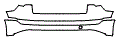 2023 Audi e-tron Sportback Premium Rear Bumper Kit - PPF
