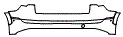 2022 Audi e-tron Rear Bumper Kit - PPF