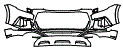 2023 Audi Q8 Bumper Kit - PPF