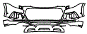 2022 Audi SQ8 Bumper Kit - PPF