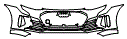 2023 Audi e-tron GT Prestige Bumper Kit - PPF
