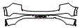 2026 AUDI Q4 E-TRON SUV PREMIUM Rear Bumper Kit