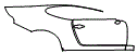 1996 Porsche 911 Rear Fender and Door Kit - PPF