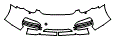 2012 Porsche Boxster Base Bumper Kit - PPF