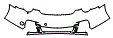 2013 Porsche 911 Turbo Coupe Bumper Kit - PPF