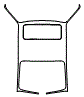 1996 Porsche 911 A-Pillar and Roof Kit - PPF