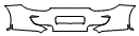 2011 Porsche 911 Rear Bumper Kit - PPF