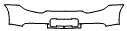 2012 Porsche 911 Rear Bumper Kit - PPF