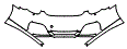 2010 Porsche Cayman Bumper Kit - PPF