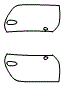 2014 Porsche Boxster S Door Kit - PPF