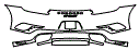 2019 Porsche 911  Cabriolet Rear Bumper Kit - PPF